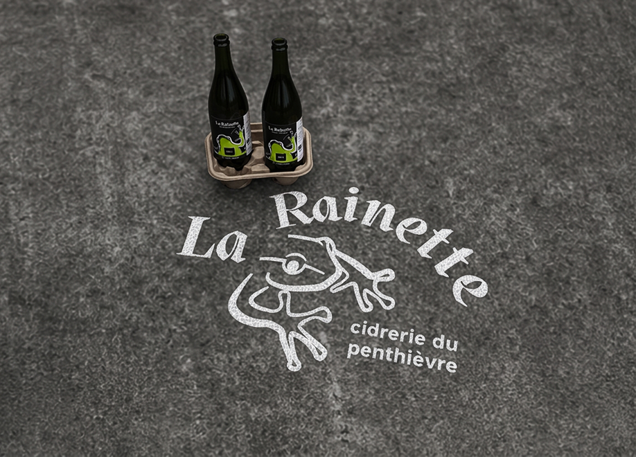 logo sur sol cidrerie